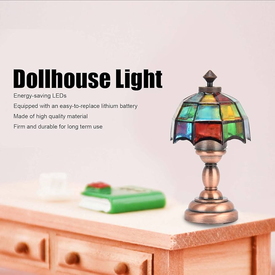 Amazon | Bannt ドールハウス家具照明ランプ 1:12 ミニチュア DIY ミニ